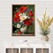 Red Poppy Flower Vase Diamond Art Kits for Adults - 12x16 Inch 5D Full Drill Diamond Painting - Floral Still Life Gem Art for Beginners - DIY Rhinestone Paint by Numbers for Home Wall Decor & Gifts